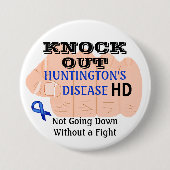 Klopfen Sie heraus Bewusstsein des Chorea Button (Vorderseite)