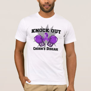Klopfen Sie heraus Crohns Krankheit T-Shirt