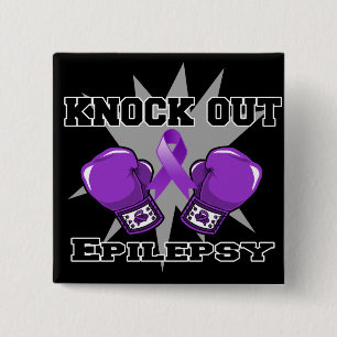 Klopfen Sie heraus Epilepsie Button