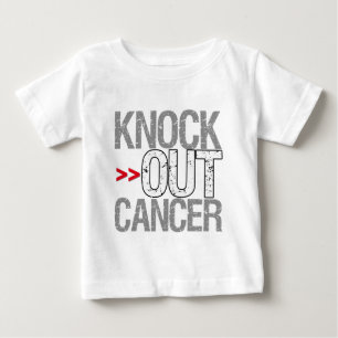 Klopfen Sie heraus Krebs - Lungenkrebs Baby T-shirt