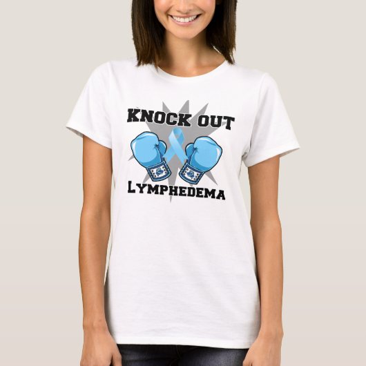 Klopfen Sie heraus Lymphedema T-Shirt (Vorderseite)