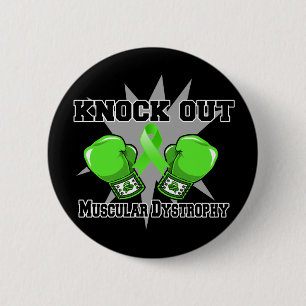 Klopfen Sie heraus Muskeldystrophie Button