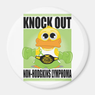 Klopfen Sie heraus Non-Hodgkins Lymphom Magnet