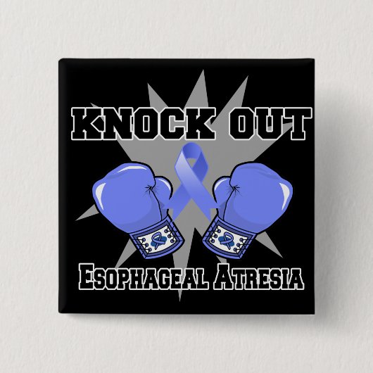 Klopfen Sie heraus Ösophagusatresie Button (Vorderseite)