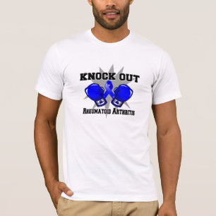 Klopfen Sie heraus rheumatoide Arthritis T-Shirt