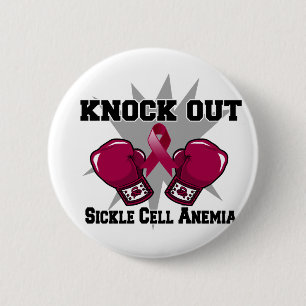Klopfen Sie heraus Sichel-Zellen-Anämie Button