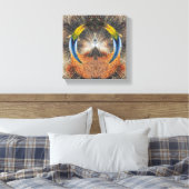 Klopfgeist aus dem Wald Leinwanddruck (Insitu (Schlafzimmer))