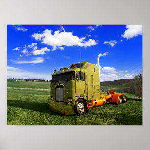 Kloppys Kenworth K100 #1 Plakat