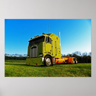 Kloppy's Kenworth K100 #2 Poster