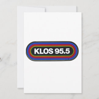 Klos aus Radiosender Vintager Klassiker Einladung