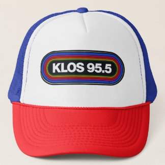 Klos aus Radiosender Vintager Klassiker Truckerkappe