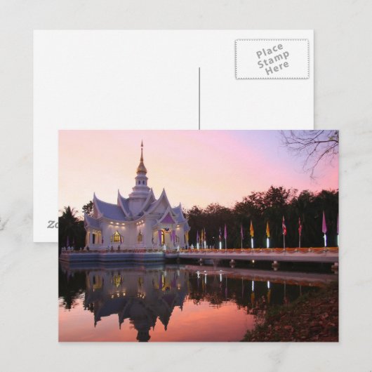 Kloster am See. Postkarte (Vorne/Hinten)