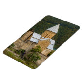 Kloster Ananuri Georgien Magnet (Linke Seite)