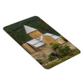 Kloster Ananuri Georgien Magnet (Rechte Seite)