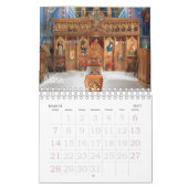 Klöster auf Fruska Gora iconostas serbia Kalender (Mär 2027)