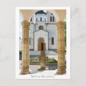 Kloster Bistrita Postkarte (Vorderseite)