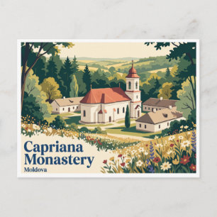 Kloster Capriana Moldawien Postkarte