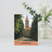 Kloster Clervaux Luxemburg Postkarte (Stehend Vorderseite)