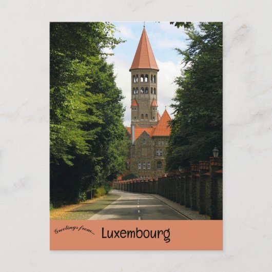 Kloster Clervaux Luxemburg Postkarte (Vorderseite)