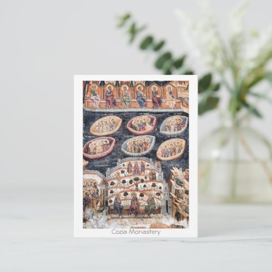 Kloster Cozia Postkarte (Stehend Vorderseite)