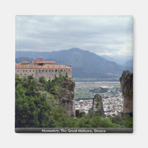 Kloster, das große Meteora, Griechenland Magnet