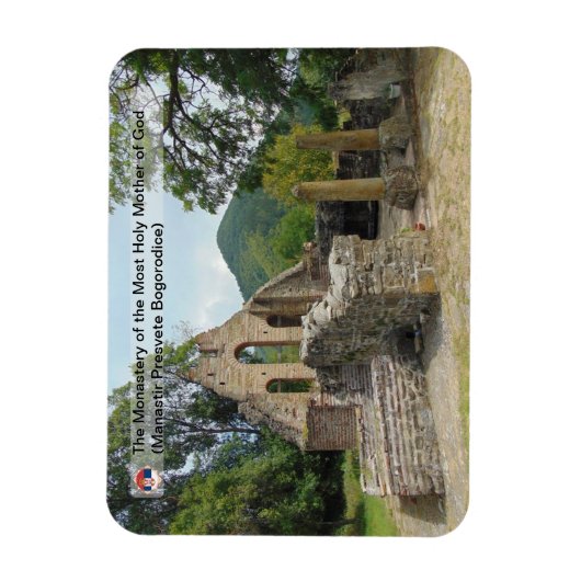 Kloster der Allerheiligsten Mutter Gottes Magnet (Vertikal)