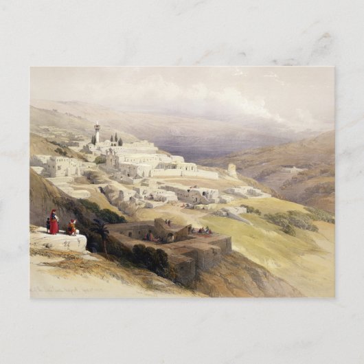 Kloster des Terra Sankt, Nazaret Feiertagspostkarte (Vorderseite)