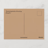 Kloster Gandantegchinlen in der Mongolei Postkarte (Rückseite)