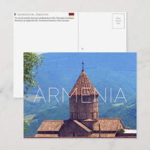 Kloster Gandzasar, Reise-Postkarte Armenien Postkarte