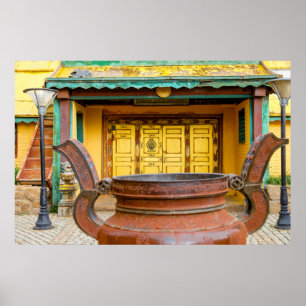 Kloster Gebäude Außenbereich Poster