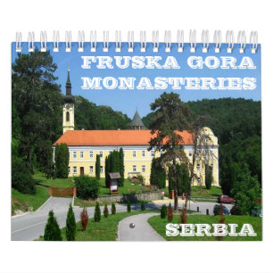Klöster in Serbien Kalender