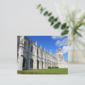 Kloster Jeronimos in Belem, Lissabon, Portugal Postkarte (Stehend Vorderseite)