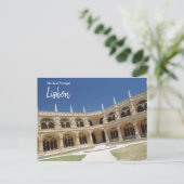Kloster Jeronimos - Lissabon - Das wahre Portugal Postkarte (Stehend Vorderseite)