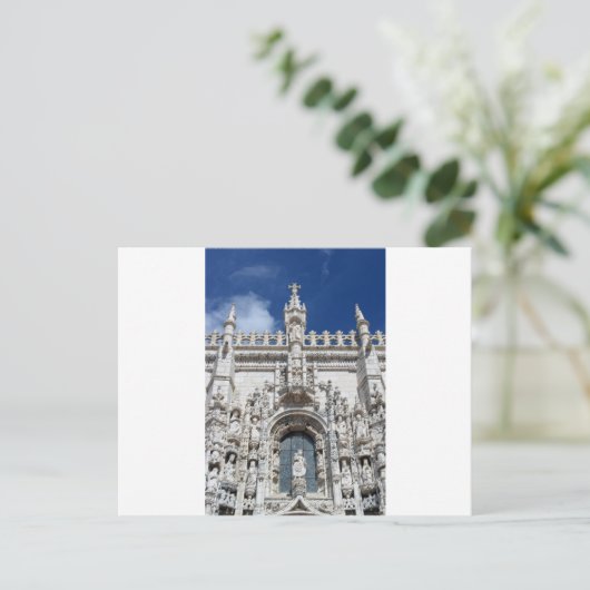 Kloster Jerónimos Postkarte (Stehend Vorderseite)