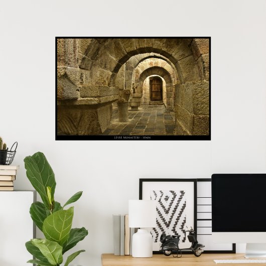 Kloster Leyre Poster (Heimbüro)