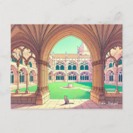 Kloster Lissabon Portugal Jerónimos Postkarte