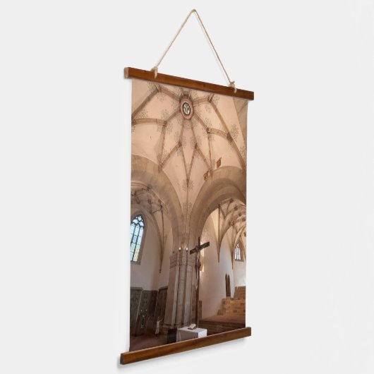 Kloster Lorch Crusifix Wandteppich Mit Holzrahmen (Gewinkelt)