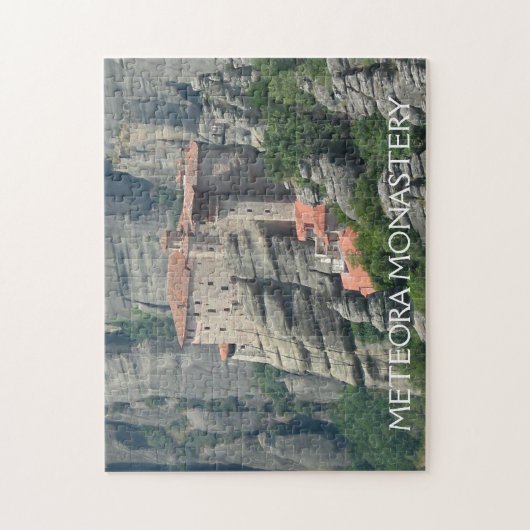 Kloster Meteora 1 Puzzle (Vertikal)