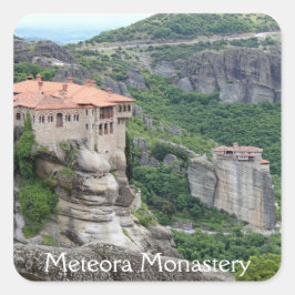 Kloster Meteora 2 Sticker