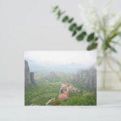 Kloster Meteora, Griechenland Postkarte (Stehend Vorderseite)