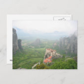 Kloster Meteora, Griechenland Postkarte (Vorne/Hinten)