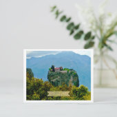 Kloster, Meteora, Griechenland Postkarte (Stehend Vorderseite)