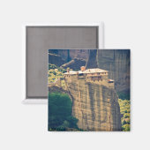 Kloster Meteora Magnet (Vorderseite/Rückseite)