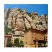 Kloster Montserrat, Katalonien, Spanien Fliese (Vorderseite)