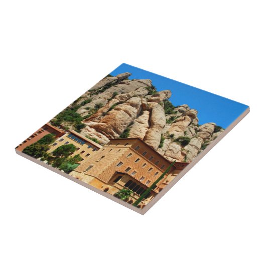 Kloster Montserrat, Katalonien, Spanien Fliese (Seite)