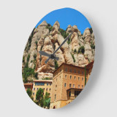 Kloster Montserrat, Katalonien, Spanien Große Wanduhr (Winkel)