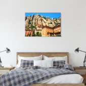 Kloster Montserrat, Katalonien, Spanien Leinwanddruck (Insitu (Schlafzimmer))