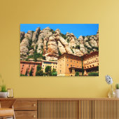 Kloster Montserrat, Katalonien, Spanien Leinwanddruck (Insitu (Wohnzimmer))