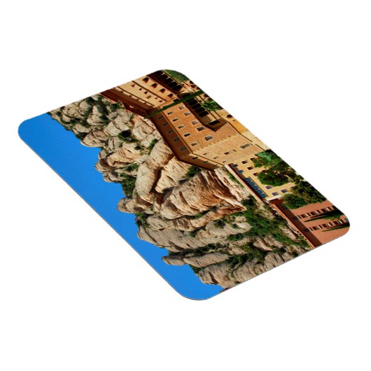 Kloster Montserrat, Katalonien, Spanien Magnet (Rechte Seite)