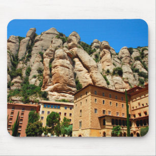 Kloster Montserrat, Katalonien, Spanien Mousepad